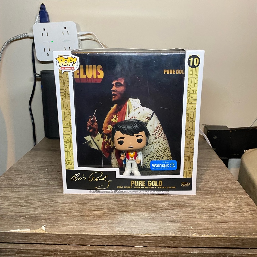Funko Pop Albums Elvis Presley Pure Gold  Exclusive #10. Walmart Exclusive!
